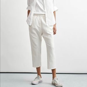 Nili Lotan Casablanca capris pant in beige